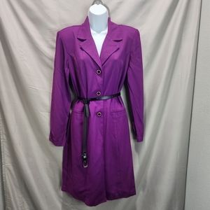 WNY Vintage 90s Purple Dress- BELT NOT INCLUDED